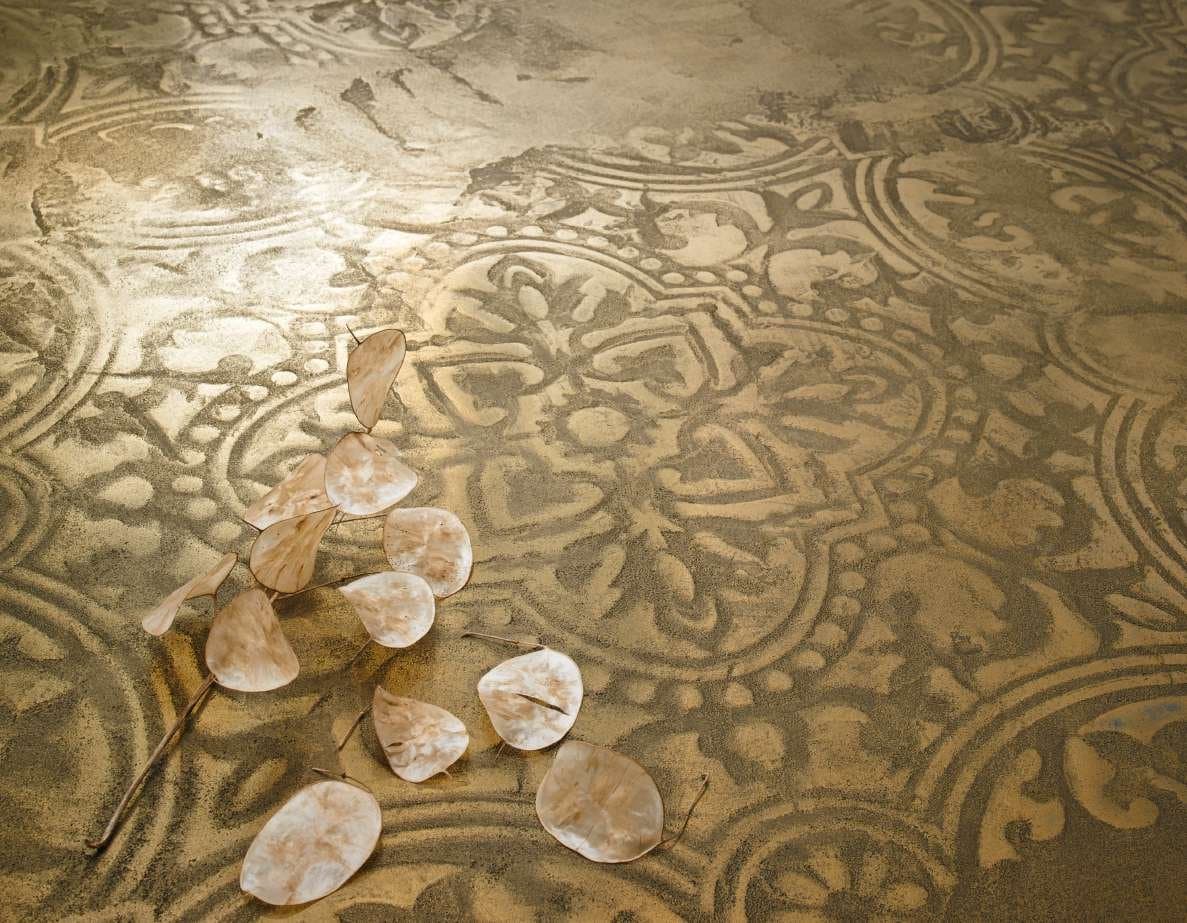 NovacolorNearMe-Minerals-MarmorinoKS-Anatollia+Tile+Wall+Stencil+with+Marmorino+KS+and+Metallo+Fuso+Ottone.jpg